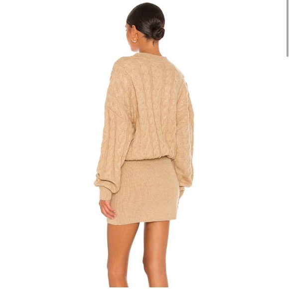 Retrofete Tala Cable Knit Cardigan Dress - Picture 2 of 8